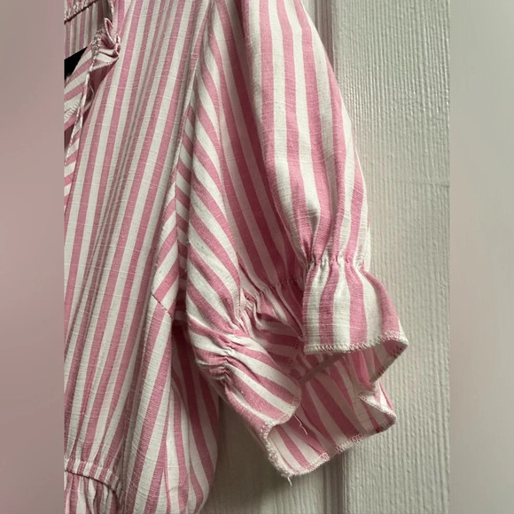 EUC Striped Dress Large - Picture 5 of 8